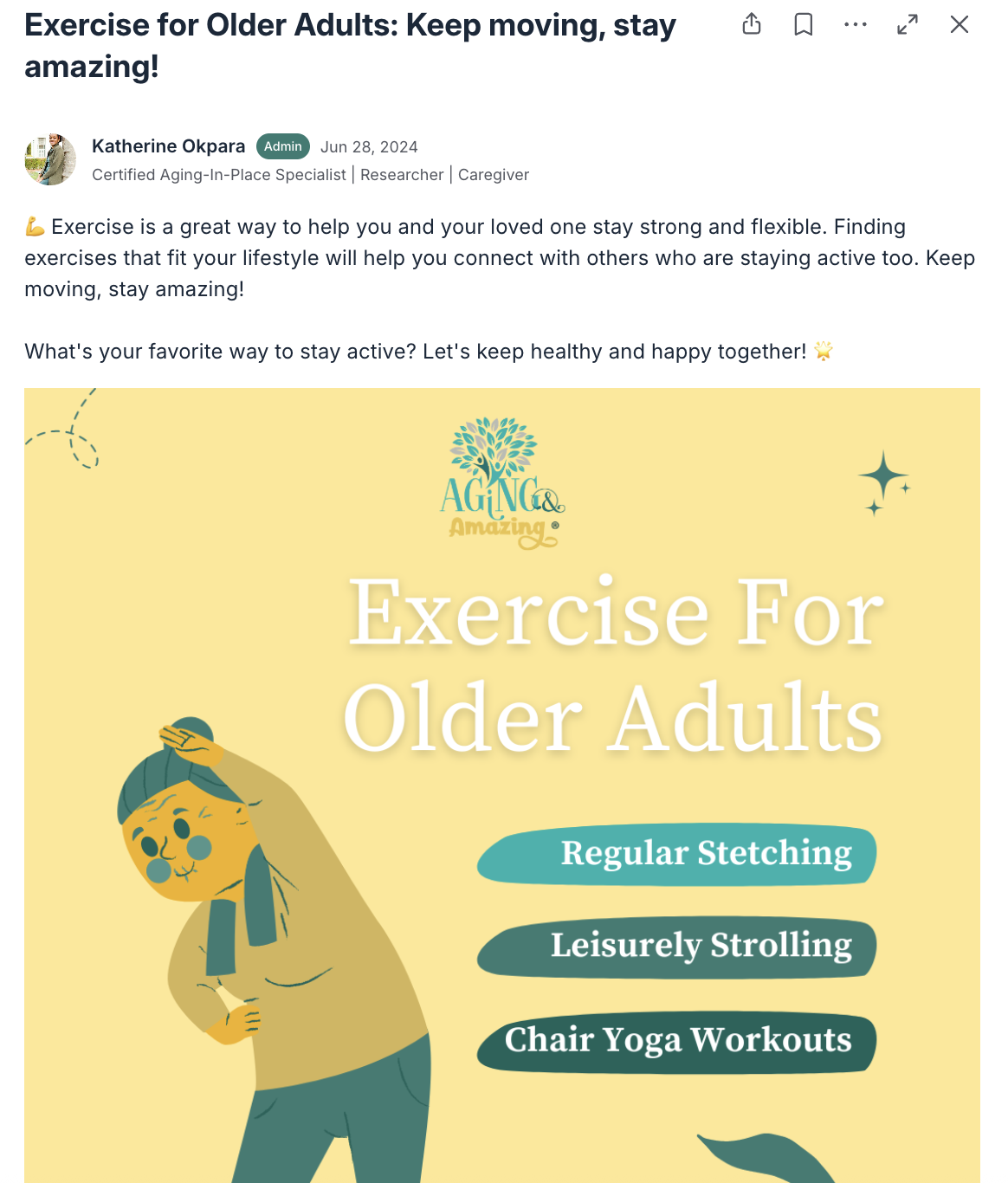 fitness for older adults
